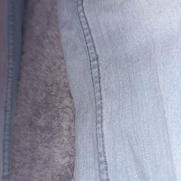 Stylish light washed denim skinny jeans, youth medium - Picture 2 of 3